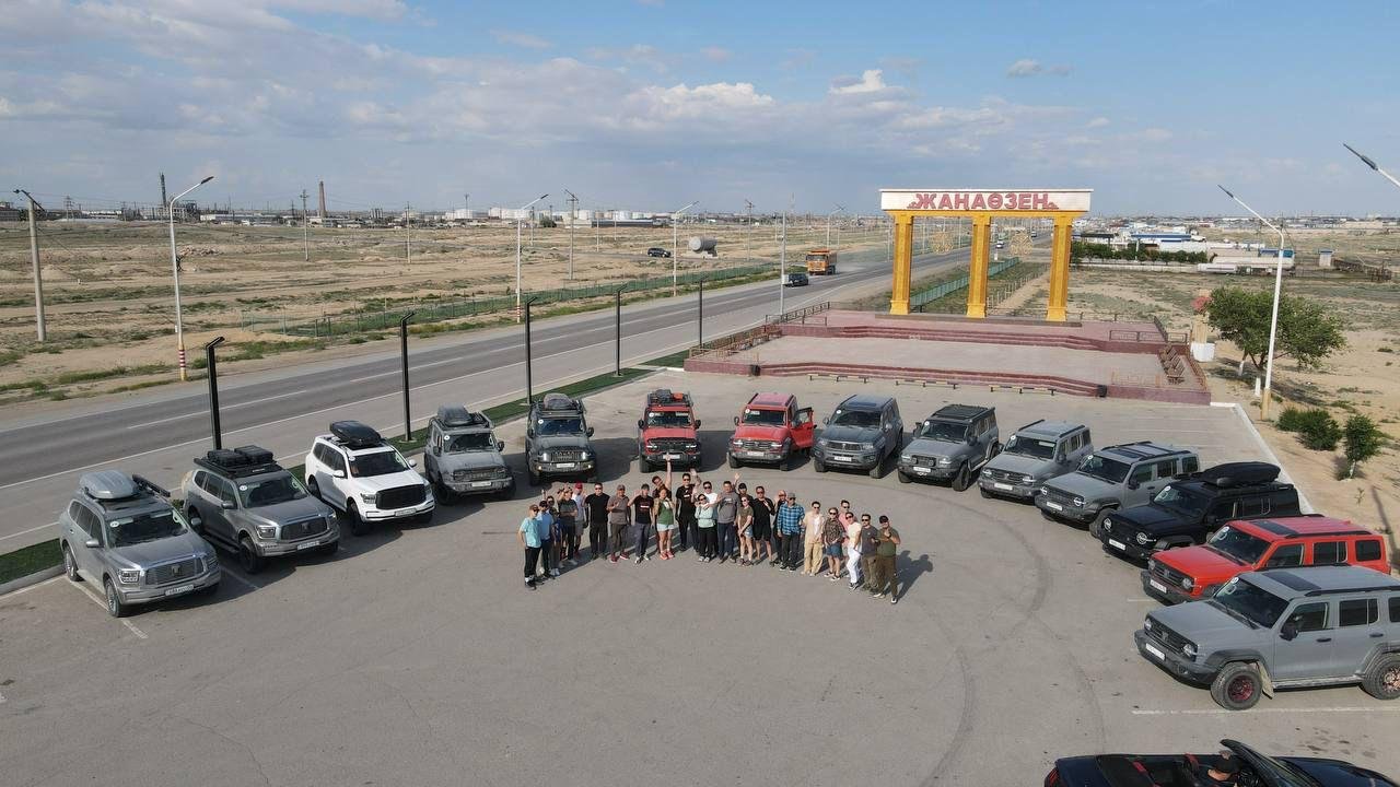 Экспедиция клуба TANKZ: от Алматы до Бозжиры через пустыню, море и горы